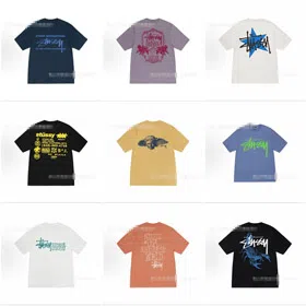 Stussy Classic Short-Sleeve Cotton T-Shirt-6295  